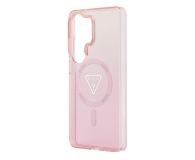Guess Etui Gradient Triangle MagSafe do Galaxy S26 Ultra różowy - 1522703 - zdjęcie 2